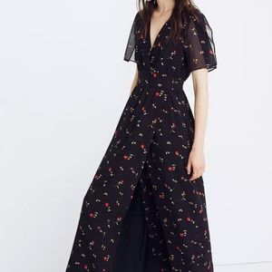 Madewell Tulip Sleeve Maxi Dress sz 00